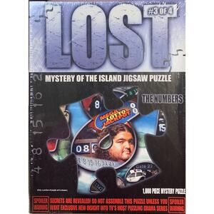 LOST Mystery of the Island Jigsaw Puzzle #3 The Numbers NEW 1000 Pieces TV Show